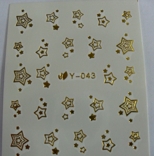 Stickers etoile pour ongles - etoile,