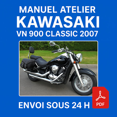Manuel atelier kawasaki 900 - atelier, vn