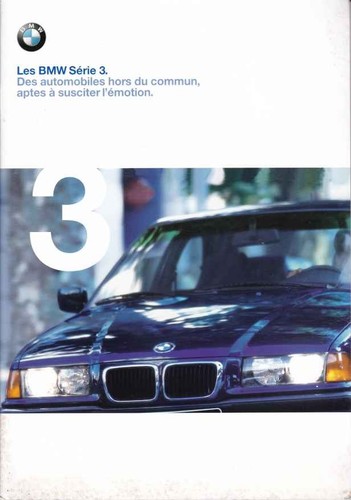 Brochure bmw serie - 3, coupé