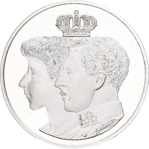 Belgique médaille albert et - médaille,,