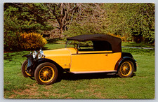 Postcard Automobile 1926 Bugatti Type 38 torpedo 4 places Montclair NJ