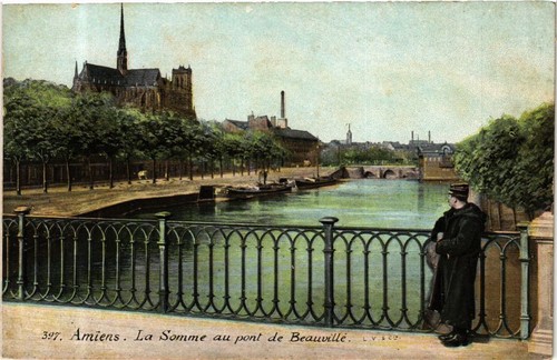 Cpa aqua 397 amiens - cpa,