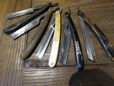Lot de 5 anciens rasoirs