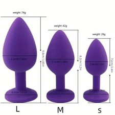 Plug Anal Silicone Souple Doux