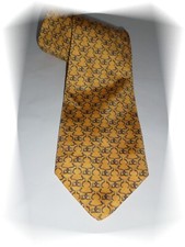 Belle Cravate Fantaisie Dorée