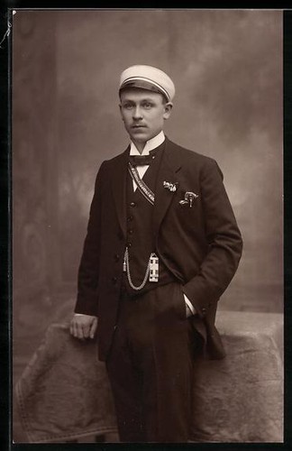 Carte postale étudiante - , en