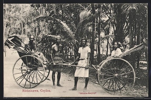 Ceylan pousse carte - pousse-pousse,,