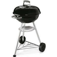 Barbecue a charbon Compact 47 cm sur roulette Grille en Acier  Chromé Neuf