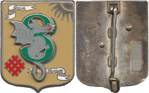 Régiment dragons 3 - de, 3°