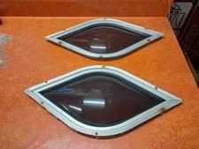 1970s-1980s Chevy GMC Ford Dodge Boogie Van Portal Bubble Eye Shaped Window Pair