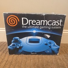 Empty SEGA Dreamcast Console Box, Manual, and Inserts - Good Condition!
