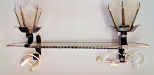 étagère avec appliques - 2,