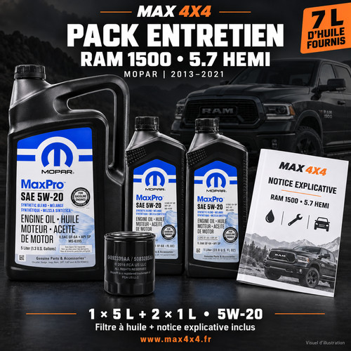 Pack vidange mopar ram 1500 - ram,