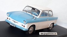 TRABANT P50 BLEU/BLANC WHITEBOX REF:124091 ECHELLE 1/24EME miniature collection