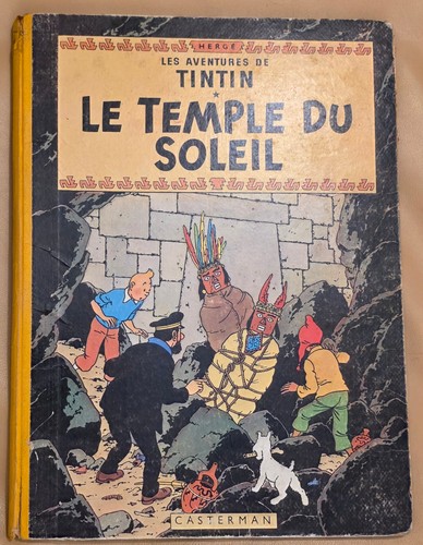 Tintin le temple du - /,