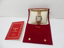 Cartier men's large 18K YG Panthere 30mm ref 887968