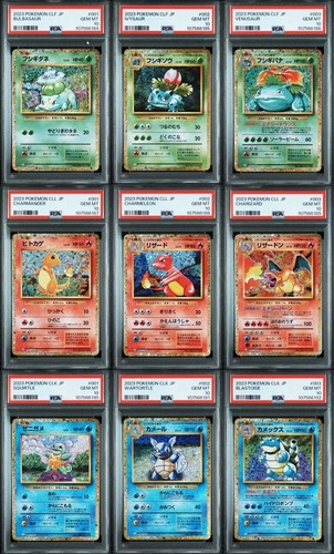 Psa charizard blastoise - 10,
