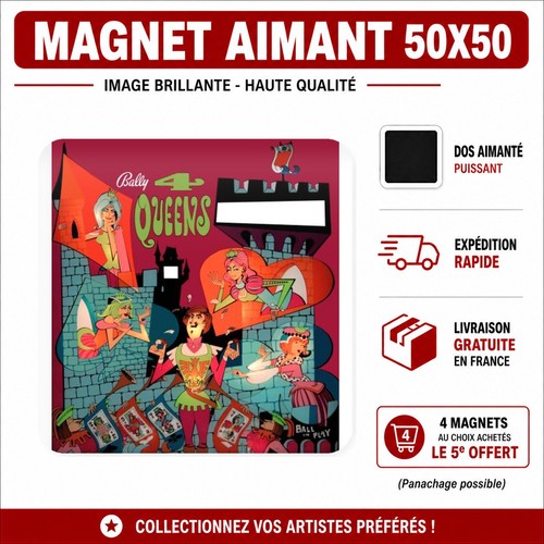 Magnet queens bally - magnet,
