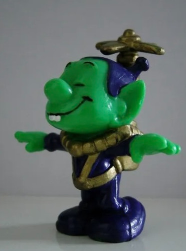 Martien aviateur figurine - martien,