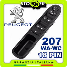 PEUGEOT 207 WA WC 06-15 Mirror Electric Adjustment Glass Button Button Down