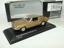 FORD MUSTANG 2+2 FASTBACK 1968 Gold MINICHAMPS 1:43