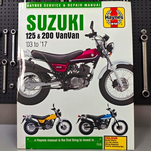 Suzuki vanvan 125 200 - suzuki, service