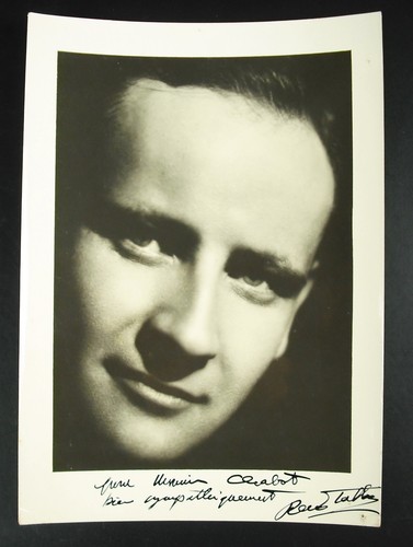 Autographe acteur rene - autographe, l'acteur