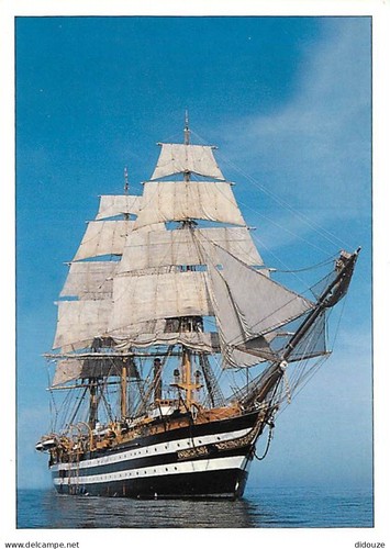 Carte postale bateaux - carte,