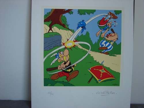 Uderzo serigraphie originale - uderzo,