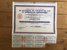 MATERIEL DE CHEMIN DE FER & GENERALE DE CONSTRUCTION (G2)