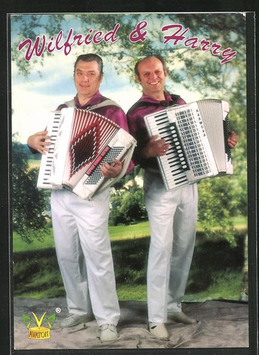 Carte postale musicien