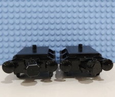 Lego Harry Potter 2 Complete Wheel Assemblies Hogwarts Express Train Set 4841