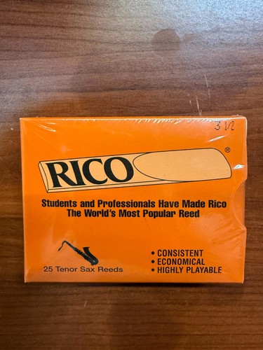Rico orange box - box, tenor