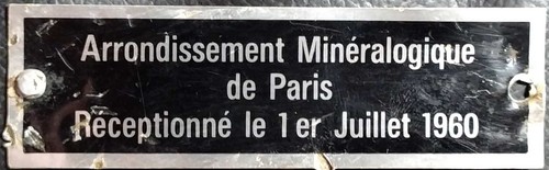Rare plaque de réception - ****plaque,