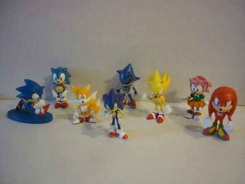 Lot figurines sonic sega 6 - lot,