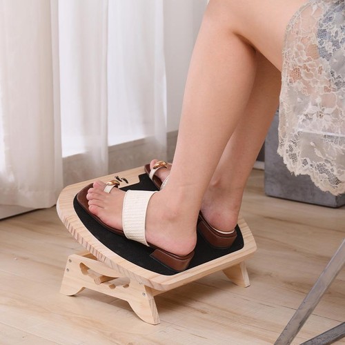 Repose pieds bois - bois, sous
