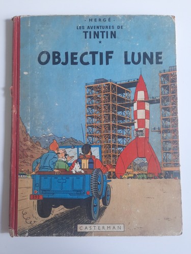 Tintin objectif lune b8 - -,
