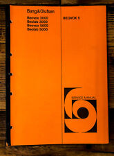 Bang & Olufsen B&O Beovox Beolab 5 3000 5000    Service Manual *Original*