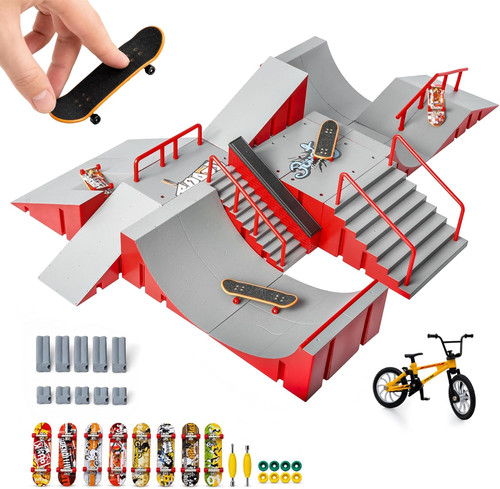 Fingerboard skatepark - 14-in-1,