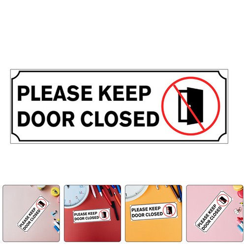 Pcs autocollant porte - 4,