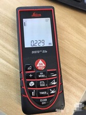 cx/Leica DISTO D3A Laser Distance Meter Used
