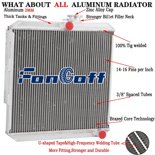 Rangées radiateur pour - radiateur,