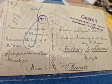 WW1 Carte Prisonnier Allemagne