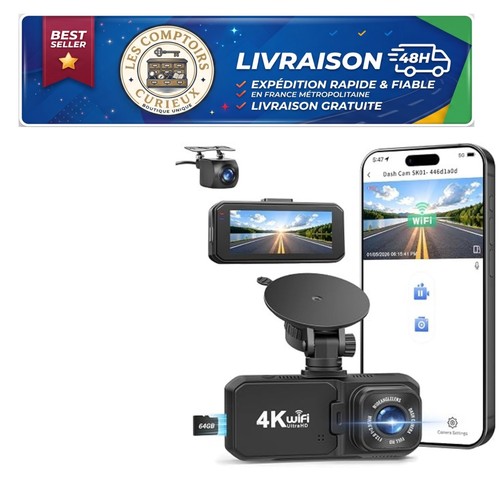 Dashcam voiture avant - voiture,