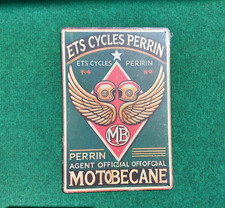 Plaque métallique décorative