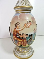 Vase couvert ancien porcelaine