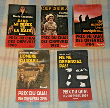 5 romans policiers Prix du