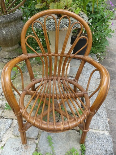 Fauteuil enfant osier - enfant, /