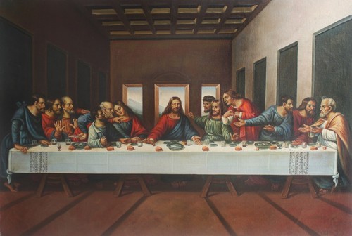 Peinture cene dernier - cene, le