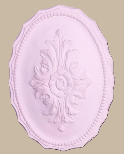 Rosace plafond plâtre - de, en